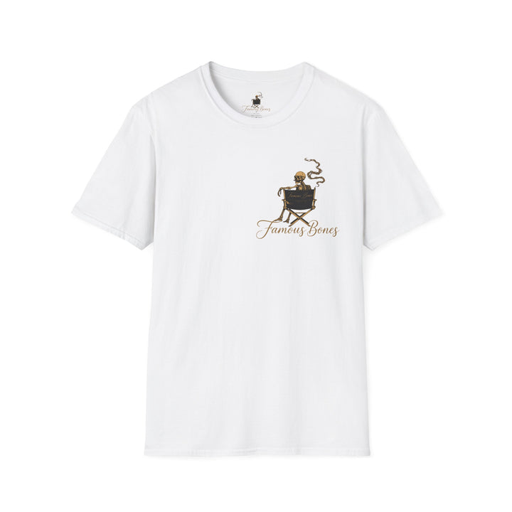 How Did Doug Get So Good At Hide And Seek — Skeleton Movie Poster Tee — Famous Bones