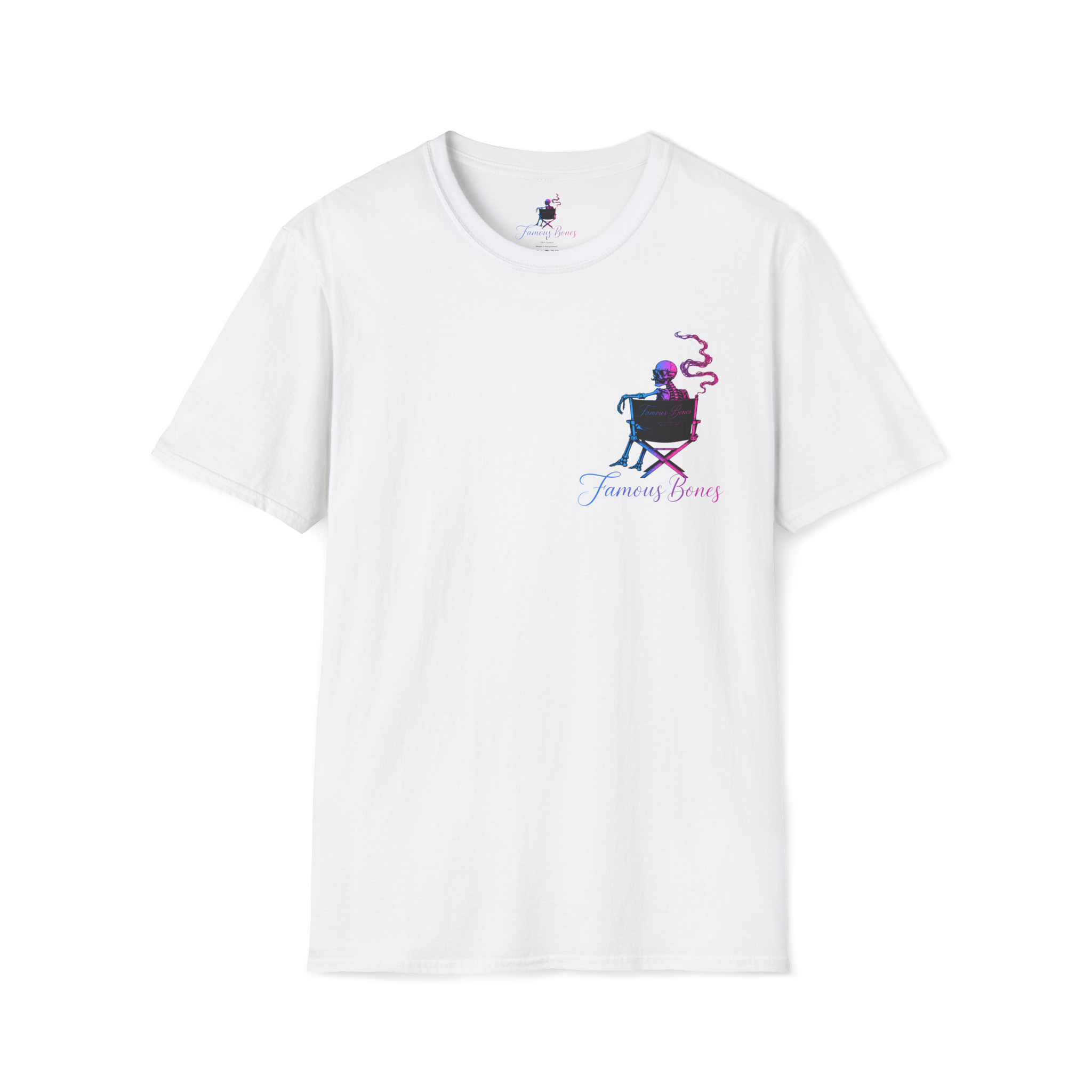 Famous Bones “Another Man’s Dog” Tee | Skeleton Assassin & Dog Movie Poster | Oversized Streetwear Back Print